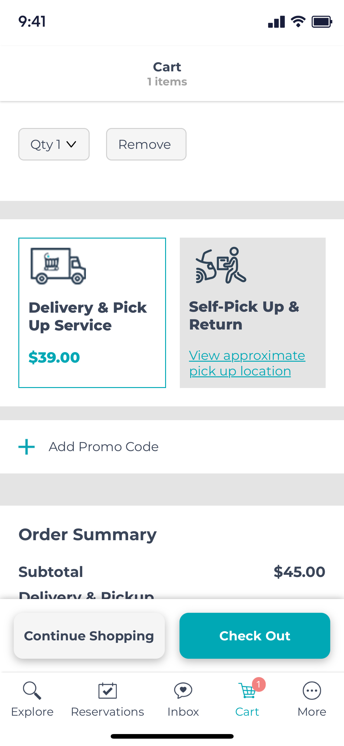 BabyQuip for Delivery available